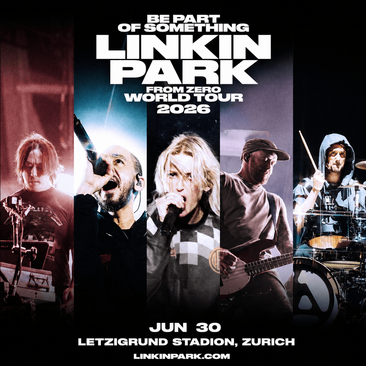 Linkin Park — Letzigrund Stadion, Zurich